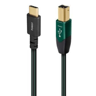  สาย USB AUDIOQUEST : USB-FOREST (C TO B) (USB 2.0) (0.75M)